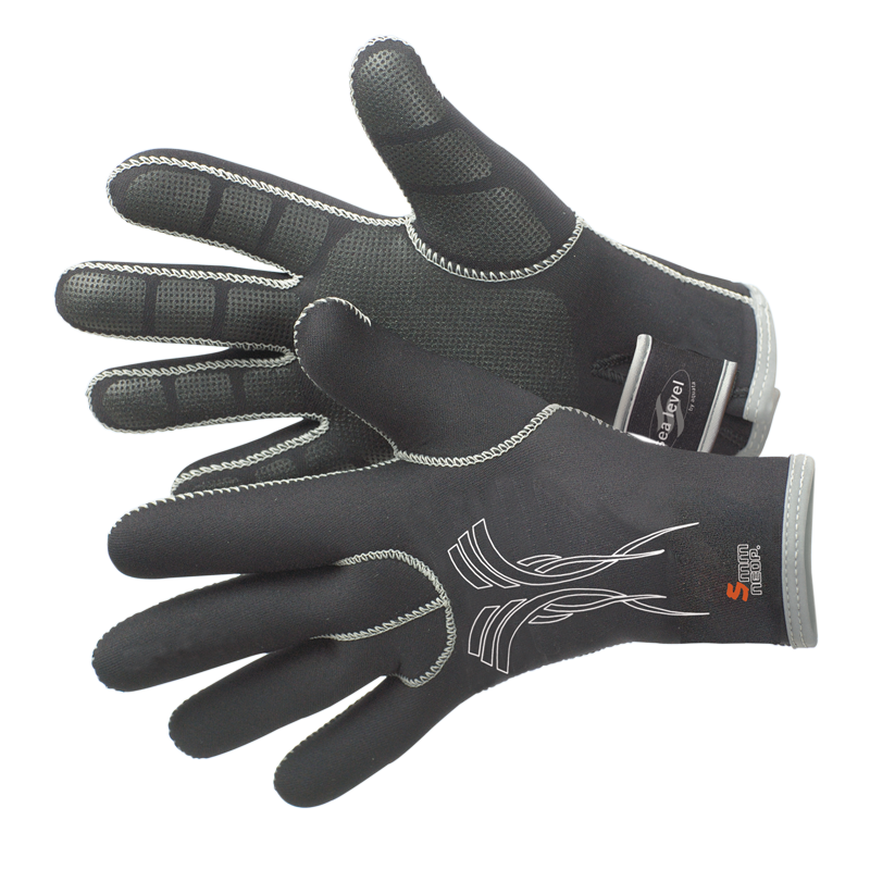 Taucher Handschuhe 5 Finger Neopren   Eco